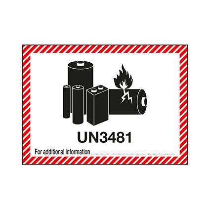 Das Kennzeichen Lithium Battery Mark einer Telefonnummer ausgefüllt werden, um im Bedarfsfall beim Versender zusätzliche Informationen einzuholen (obligatorisch bis 31.12.23 nur für Sendungen auf dem Seeweg IMDG).