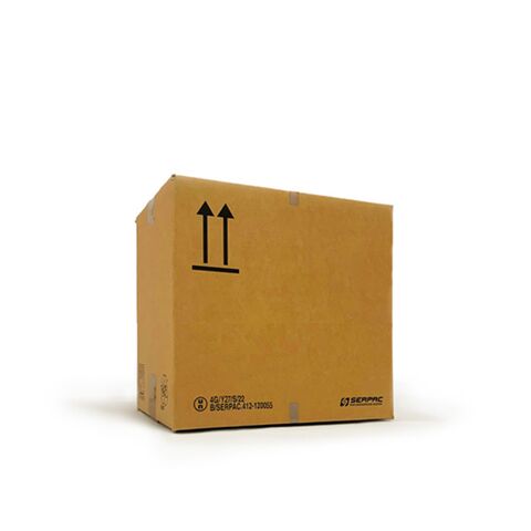 Zugelassene Box UN 4G / Y27 für Batterien UN2794 / UN2795,die mit einem hierfür vorgesehenen Polyethylen-Beutel und mit einer Füllung aus Polystyrol oder Vermiculite zu verpacken sind.