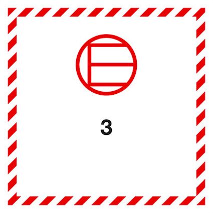 Das Zeichen für „Mengenausnahme“ muss verwendet werden, wenn gefährliche Güter in Mengenausnahmen verpackt versandt oder befördert werden.